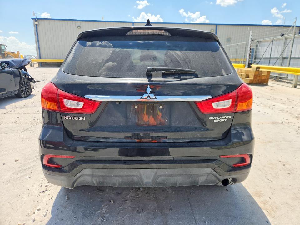 2018 Mitsubishi Outlander VIN JA4AP3AU8JU009651 COPART salvage auction — FRONT END, TX - SALVAGE VEHICLE TITLE, sold $550 on 2026-07-28 (photo 7)