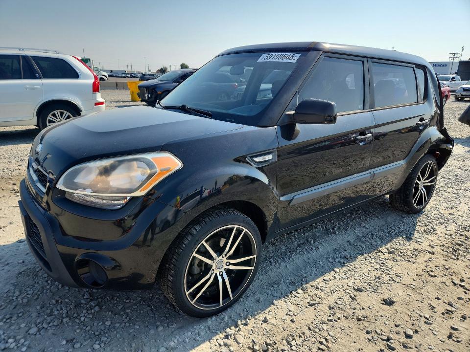 2013 Kia Soul VIN KNDJT2A5XD7598936 COPART salvage auction — REAR END, Co - Public - Salvage Title, sold $400 on 2026-07-14 (photo 1)