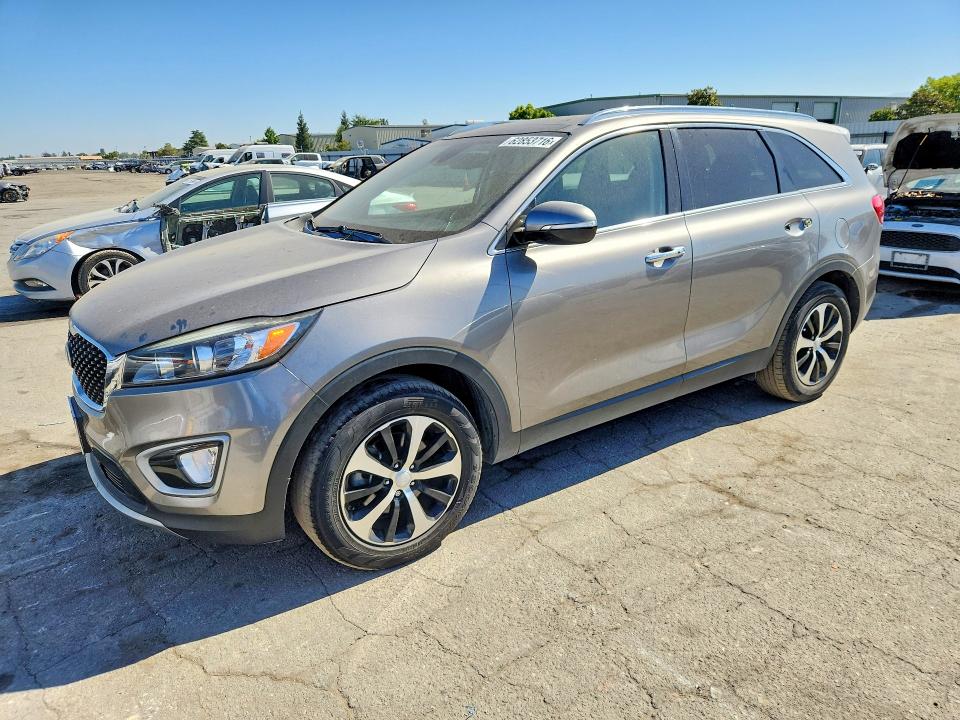 2017 Kia Sorento VIN 5XYPH4A59HG313997 COPART salvage auction — MINOR DENT/SCRATCHES, Ca - Dis/Dlr/Exp Only Clean Title, sold $2,650 on 2026-07-31 (photo 1)