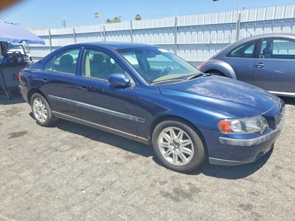 2003 Volvo S60 VIN YV1RS64A132264385 COPART salvage auction — MINOR DENT/SCRATCHES, Ca - Dis/Dlr/Exp Only Clean Title, sold $250 on 2026-07-13 (photo 4)
