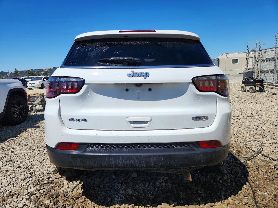 2025 Jeep Compass VIN 3C4NJDBN1ST547478 COPART salvage auction — FRONT END, Ca - Non-Repairable Vehicle Cert, sold $3,050 on 2026-07-29 (photo 6)