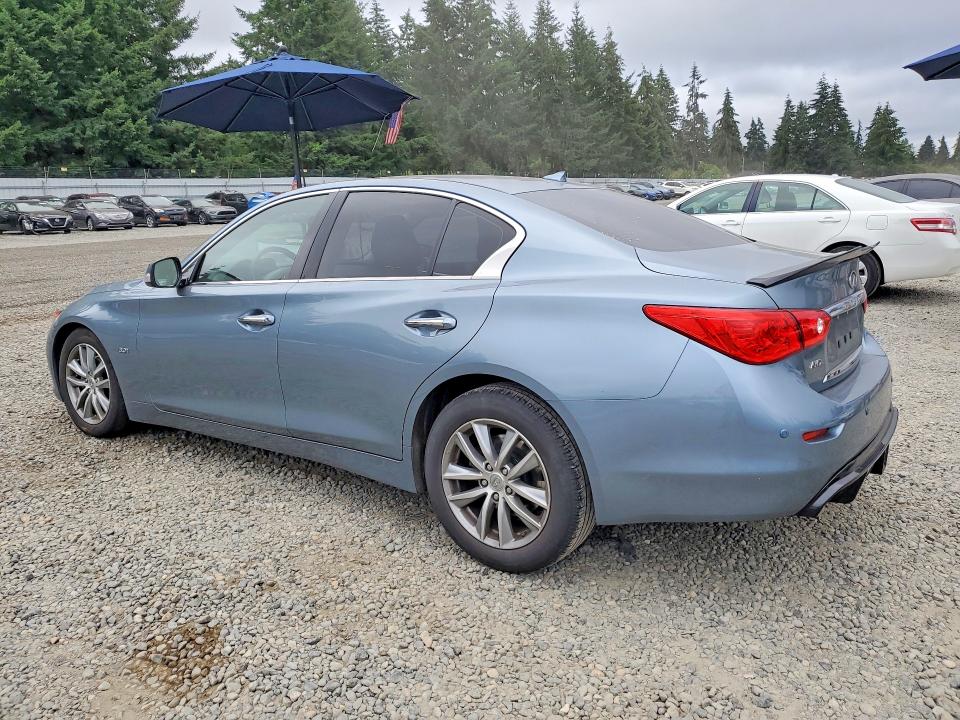 2016 Infiniti Q50 VIN JN1EV7AR4GM340349 COPART salvage auction — SIDE, Wa - Bill Of Sale, sold $4,050 on 2026-07-17 (photo 2)