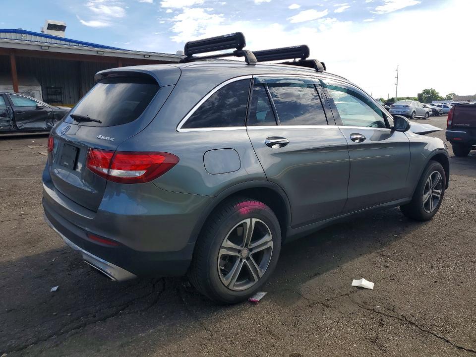 2016 Mercedes-benz Glc VIN WDC0G4KB0GF012605 COPART salvage auction — FRONT END, Co - Public - Salvage Title, sold $3,950 on 2026-08-13 (photo 3)