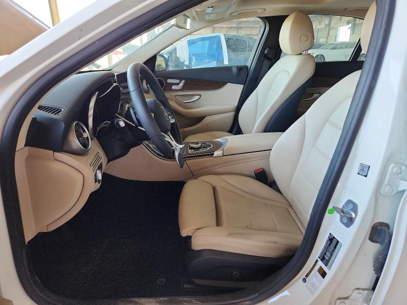 2019 Mercedes-benz C-klasse VIN 55SWF8DB5KU300610 COPART salvage auction — FRONT END, Ca - Salvage Certificate (P), sold $8,500 on 2026-08-17 (photo 7)