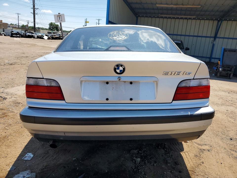 1993 BMW 3er VIN WBABE5311PJA06468 COPART salvage auction — FRONT END, Co - Certificate Of Title, sold $275 on 2026-08-10 (photo 6)