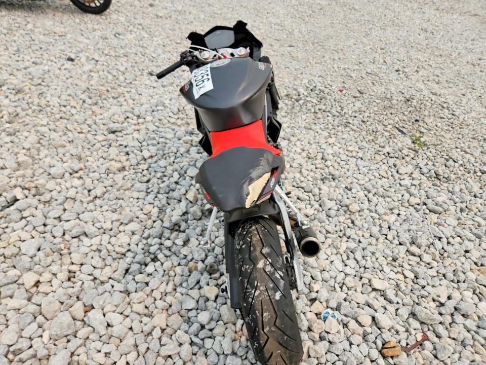 2022 Aprilia Rs VIN ZD4KSUG02NS000114 COPART salvage auction — FRONT END, Oh - Cert Of Title-Salvage, sold $2,600 on 2026-08-13 (photo 4)