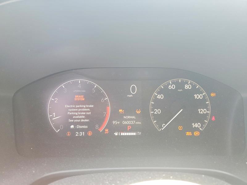 2023 Honda Cr-v VIN 7FARS3H42PE007154 COPART salvage auction — FRONT END, Nc - Salvage Certificate Of Title, sold $2,550 on 2026-07-30 (photo 9)