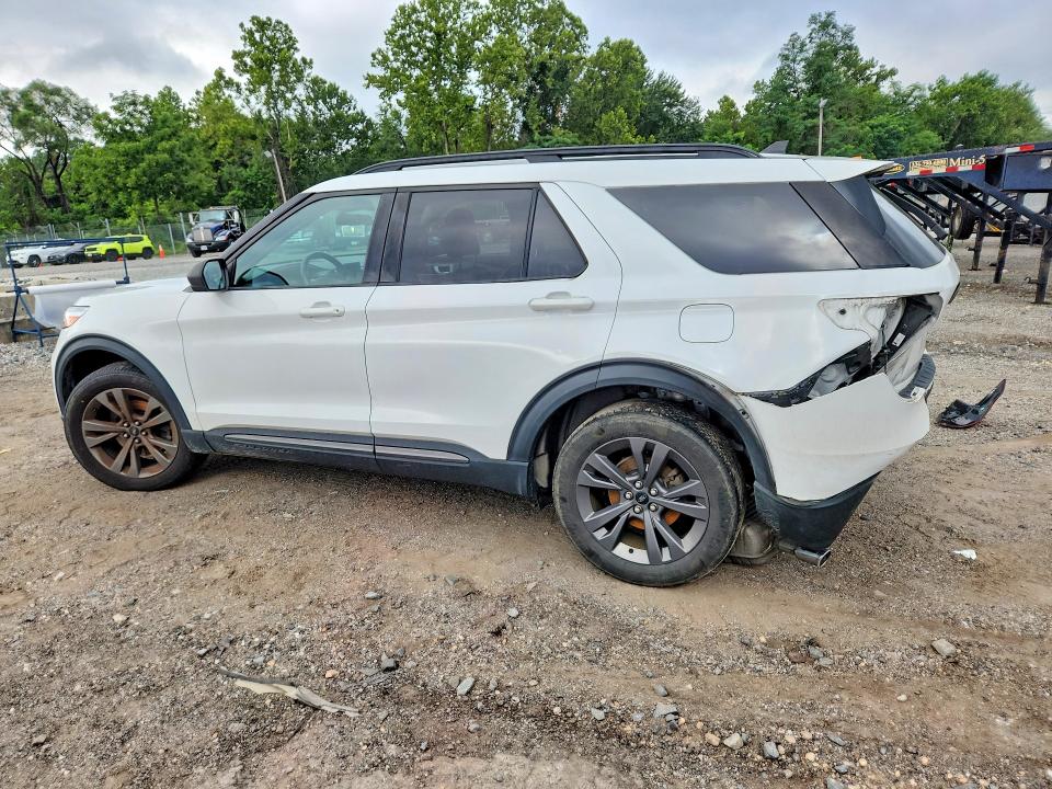 2021 Ford Explorer VIN 1FMSK8DHXMGA02641 COPART salvage auction — REAR END, MD - CERTIFICATE OF TITLE, sold $18,324 on 2026-07-30 (photo 2)