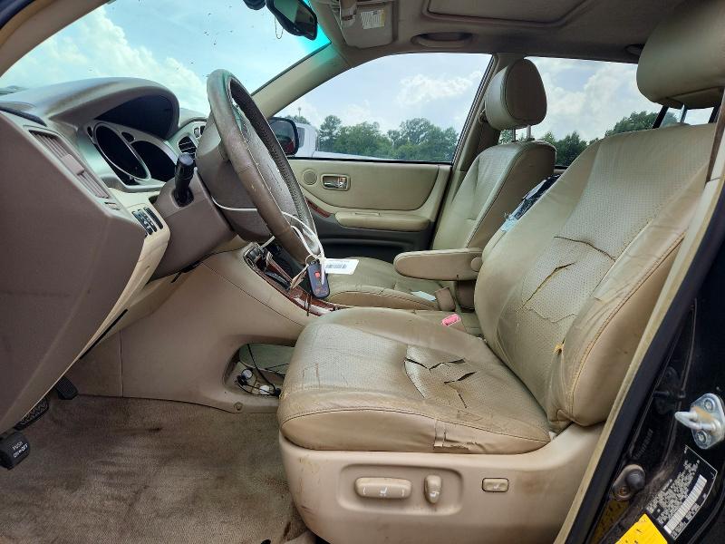 2004 Toyota Highlander VIN JTEDP21A440003775 COPART salvage auction — FRONT END, La - Cert Of Title-Salvage, sold $425 on 2026-07-30 (photo 7)