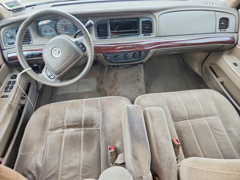 2004 Mercury Grand marquis VIN 2MEFM74W64X635185 COPART salvage auction — FRONT END, La - Cert Of Title-Salvage, sold $400 on 2026-08-05 (photo 8)