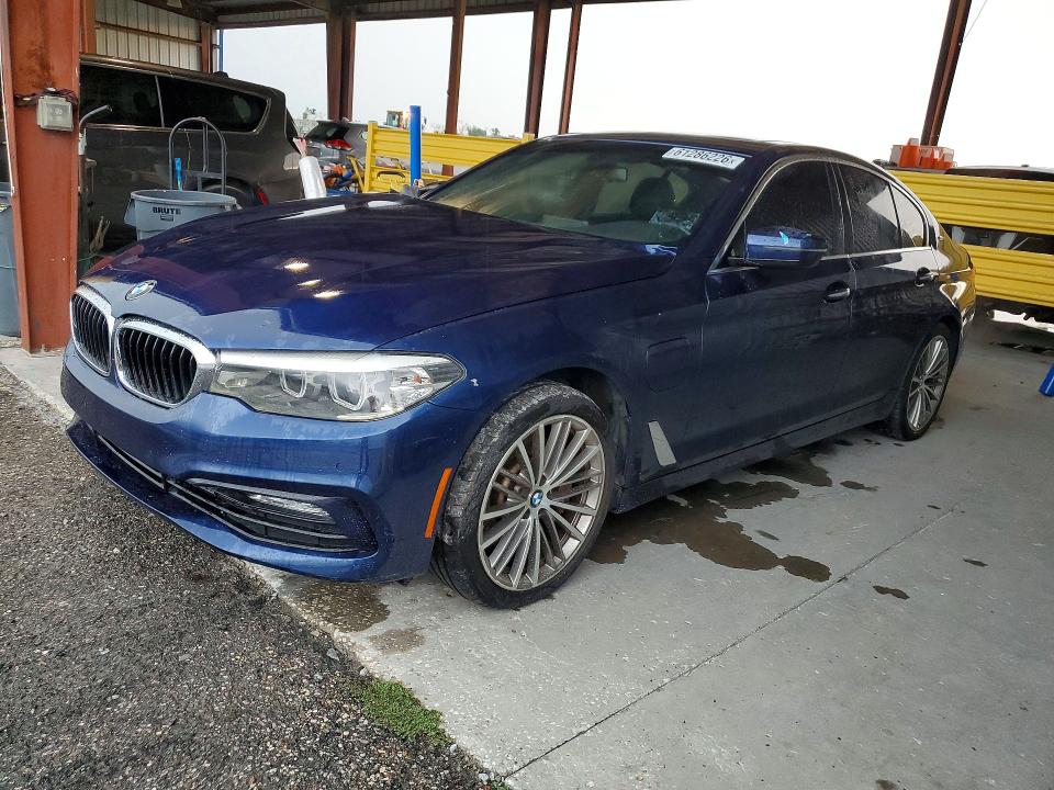 2018 BMW 5er VIN WBAJA9C59JB033577 COPART salvage auction — MINOR DENT/SCRATCHES, FL - CERTIFICATE OF TITLE, sold $6,600 on 2026-07-28 (photo 1)