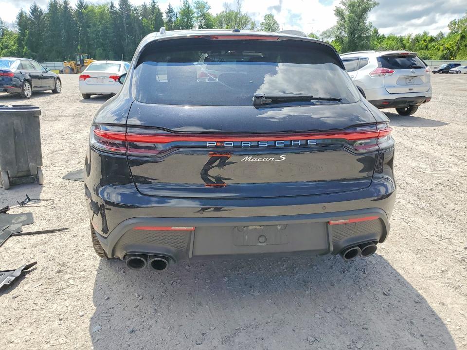 2023 Porsche Macan VIN WP1AG2A5XPLB41378 COPART salvage auction — FRONT END, Ny - Mv-907A Salvage Certificate, sold $1,000 on 2026-07-27 (photo 6)