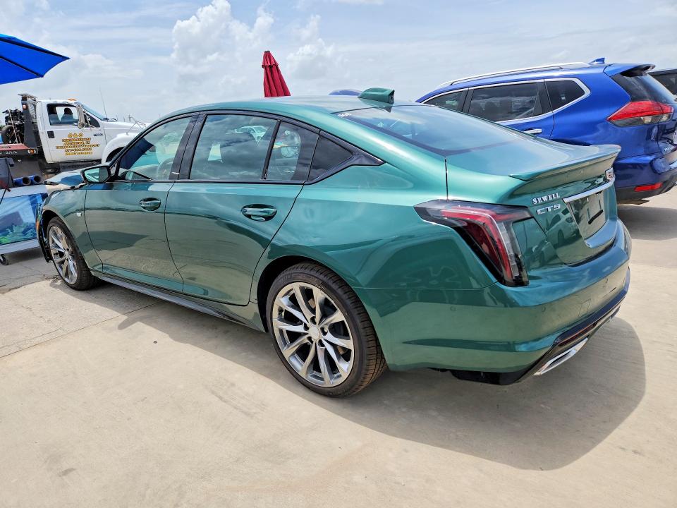 2025 Cadillac Ct5 VIN 1G6DP5RK4S0121666 COPART salvage auction — FRONT END, Mi - Certificate Of Title, sold $14,900 on 2026-07-30 (photo 2)