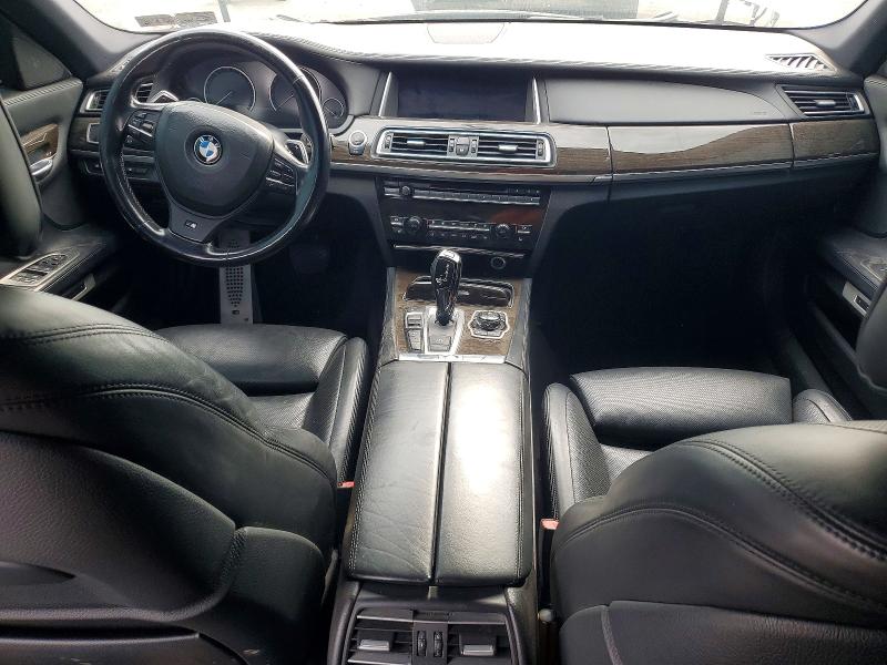 2013 BMW 7er VIN WBAYF8C5XDD139930 COPART salvage auction — FRONT END, Pa - Certificate Of Salvage, sold $775 on 2026-07-31 (photo 8)