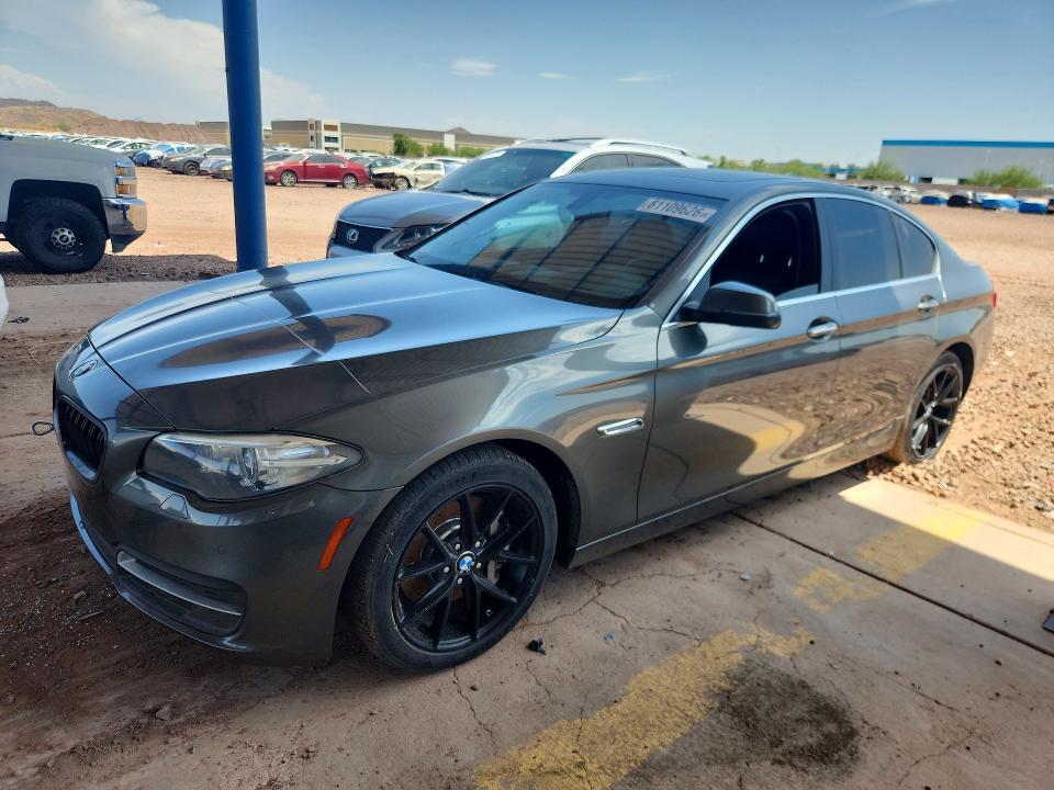 2014 BMW 5er VIN WBAFV3C59ED684161 COPART salvage auction — MECHANICAL, Az - Certificate Of Title, sold $525 on 2026-07-23 (photo 1)