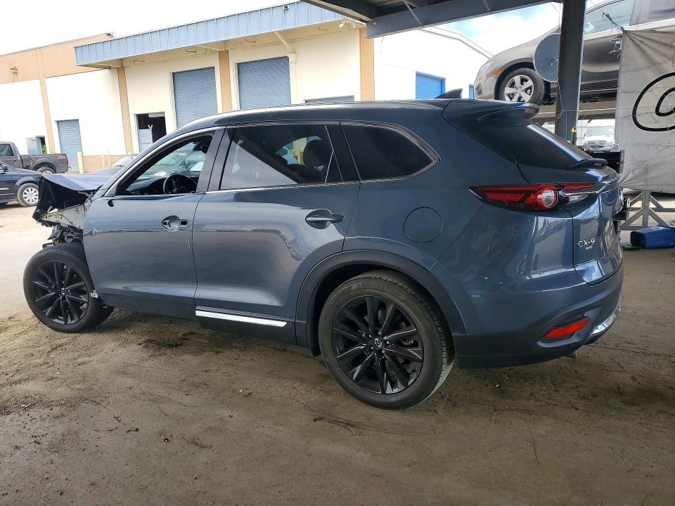 2021 Mazda Cx-9 VIN JM3TCBDYXM0521417 COPART salvage auction — FRONT END, Ca - Salvage Certificate, sold $6,900 on 2026-07-16 (photo 2)