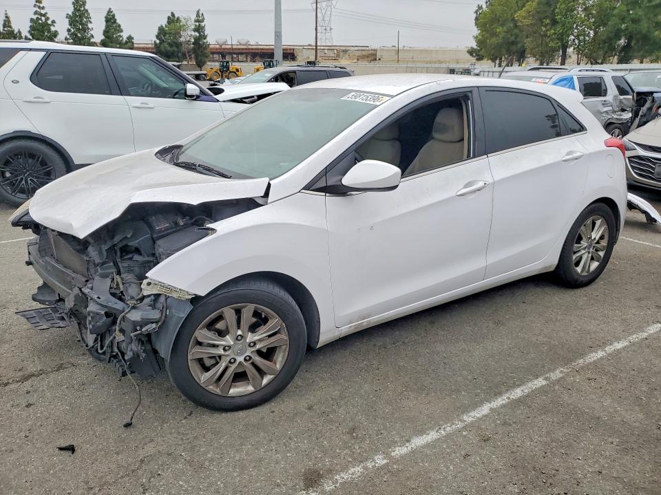 2014 Hyundai Elantra VIN KMHD35LH5EU193586 COPART salvage auction — FRONT END, Ca - Salvage Certificate, sold $450 on 2026-07-16 (photo 1)