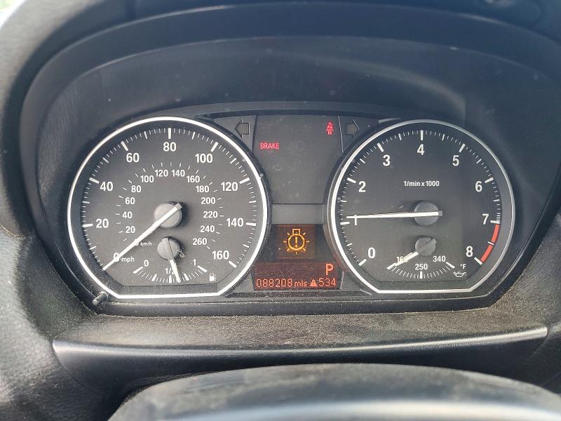 2013 BMW 1er VIN WBAUN7C51DVM27390 COPART salvage auction — FRONT END, Nc - Salvage Certificate Of Title, sold $150 on 2026-07-29 (photo 9)