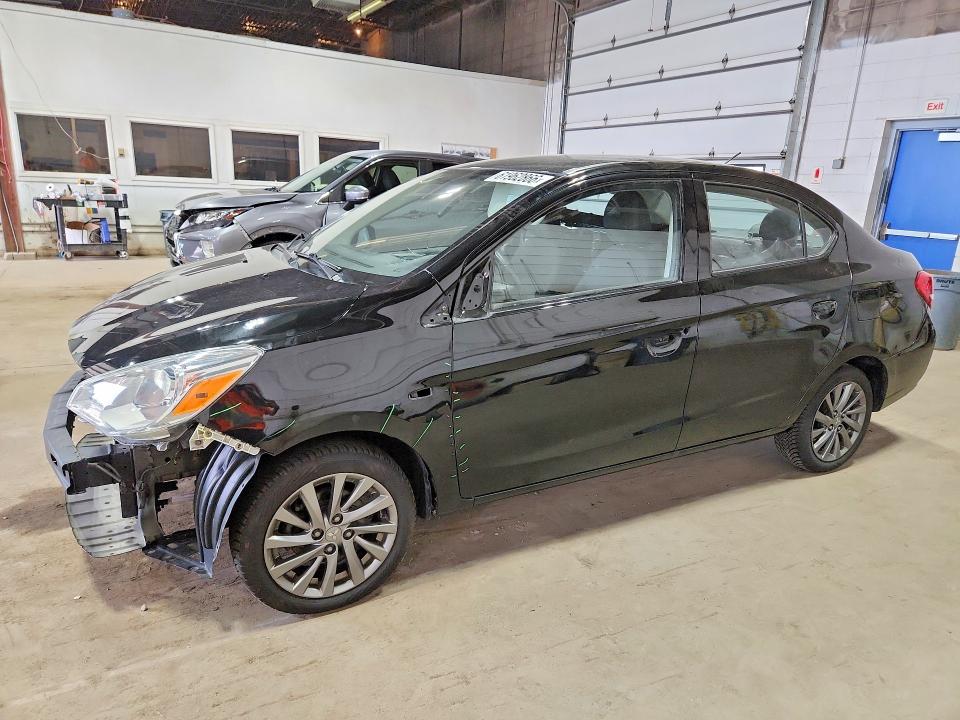 2018 Mitsubishi Mirage VIN ML32F3FJ4JHF10319 COPART salvage auction — FRONT END, Mn - Cert Of Title-Salvage, sold $925 on 2026-09-07 (photo 1)
