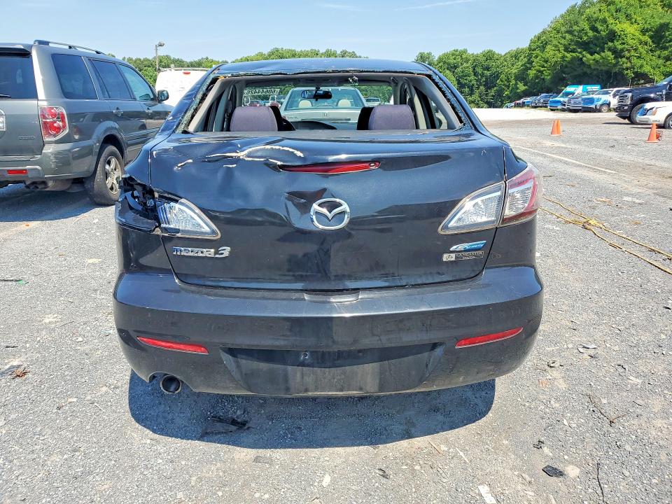2013 Mazda 3 VIN JM1BL1VPXD1823059 COPART salvage auction — REAR END, Pa - Certificate Of Salvage, sold $325 on 2026-07-16 (photo 6)