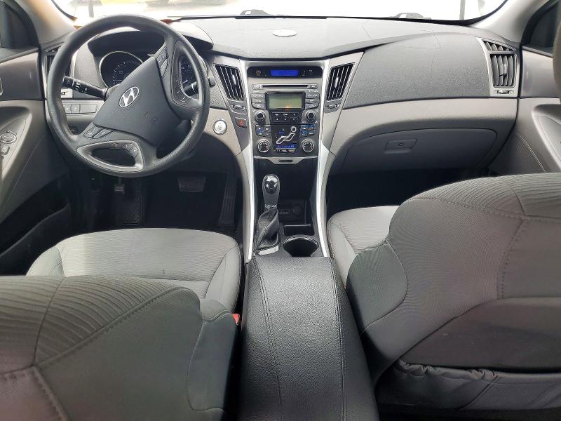 2012 Hyundai Sonata hybrid VIN KMHEC4A46CA024335 COPART salvage auction — REAR END, FL - CERTIFICATE OF TITLE, sold $700 on 2026-07-28 (photo 8)