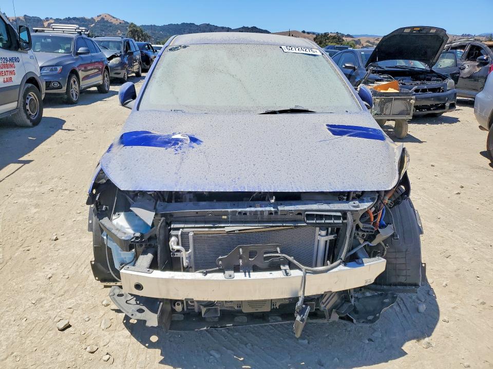 2022 Hyundai Ioniq VIN KMHC75LDXNU283281 COPART salvage auction — FRONT END, CA - DIS/DLR/EXP ONLY CLEAN TITLE, sold $60 on 2026-07-30 (photo 5)