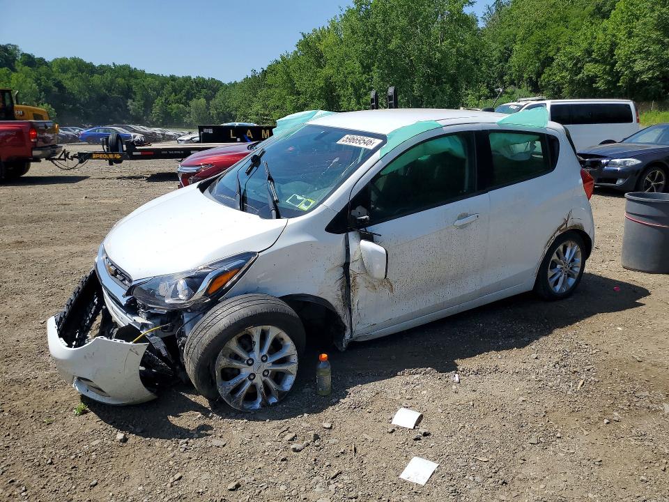 2021 Chevrolet Spark VIN KL8CD6SA9MC712224 COPART salvage auction — FRONT END, Ny - Mv-907A Salvage Certificate, sold $450 on 2026-07-09 (photo 1)