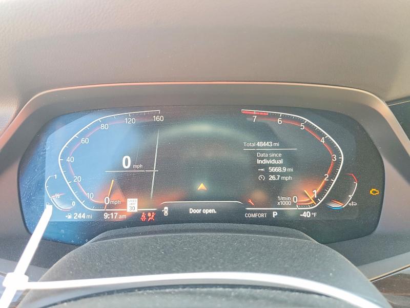 2020 BMW X5 VIN 5UXCR6C00L9B42027 COPART salvage auction — FRONT END, Salvage Title, sold $11,600 on 2026-07-28 (photo 9)
