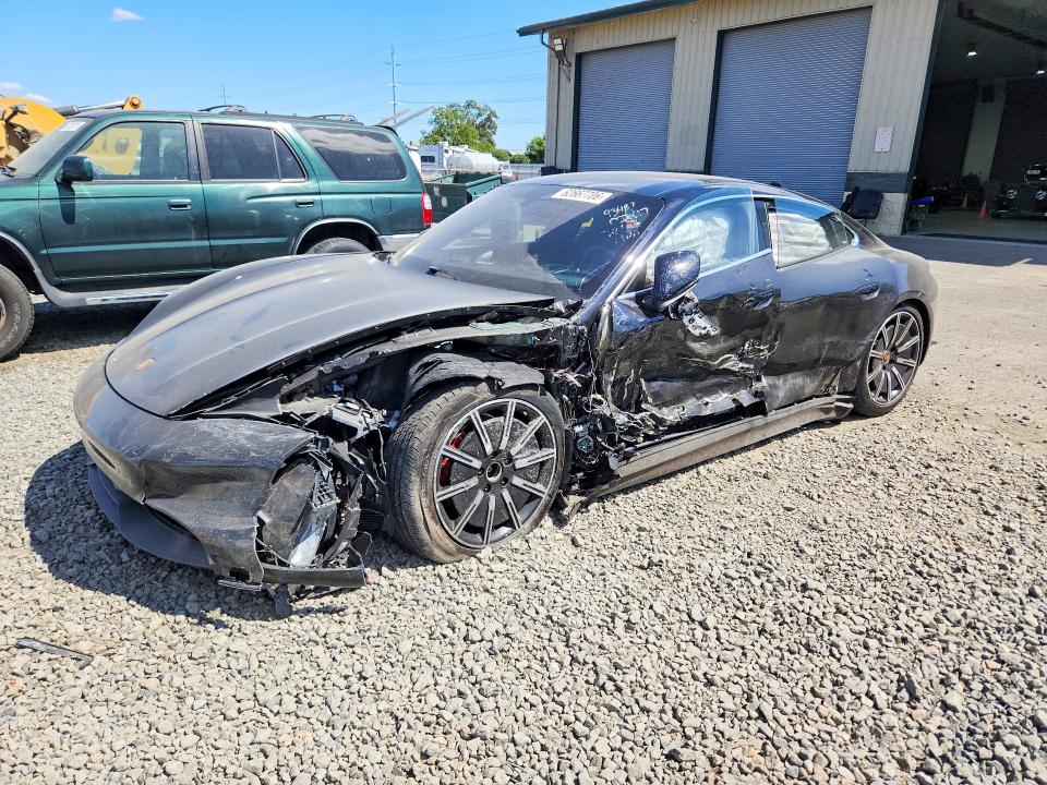 2020 Porsche Taycan VIN WP0AB2Y17LSA53457 — COPART salvage auction photo