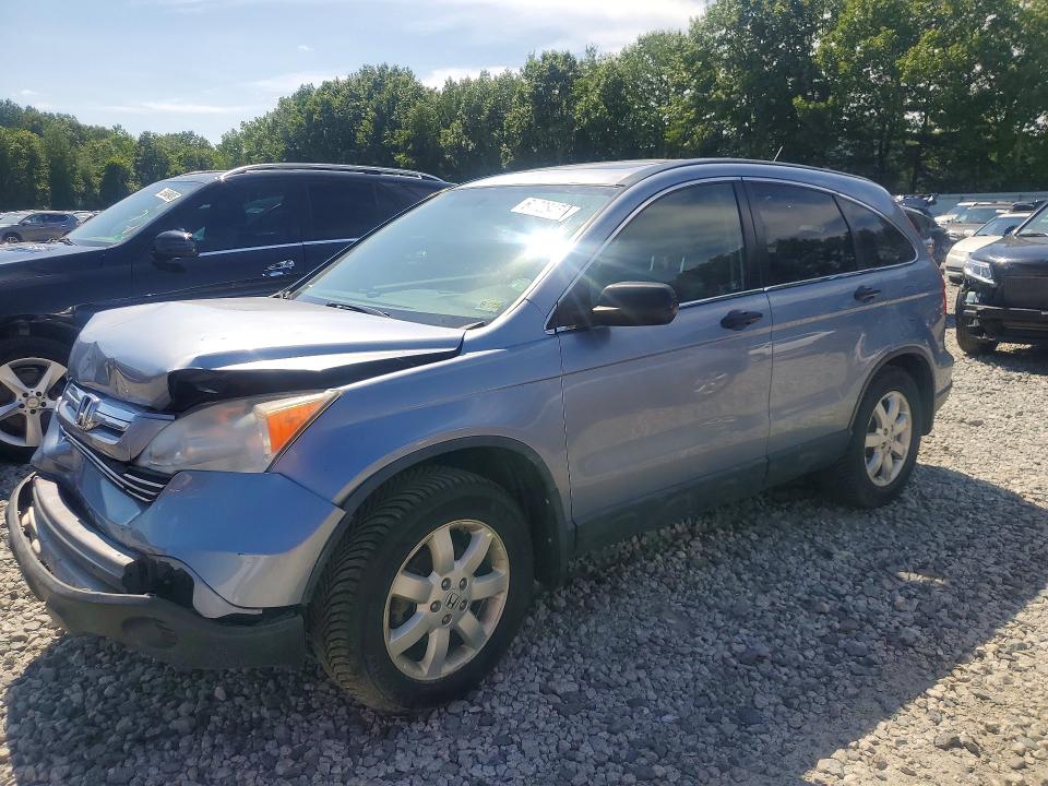 2007 Honda Cr-v VIN JHLRE48527C084091 COPART salvage auction — FRONT END, MI - CERT OF TITLE-REBUILT SALVAGE, sold $1,850 on 2026-07-22 (photo 1)