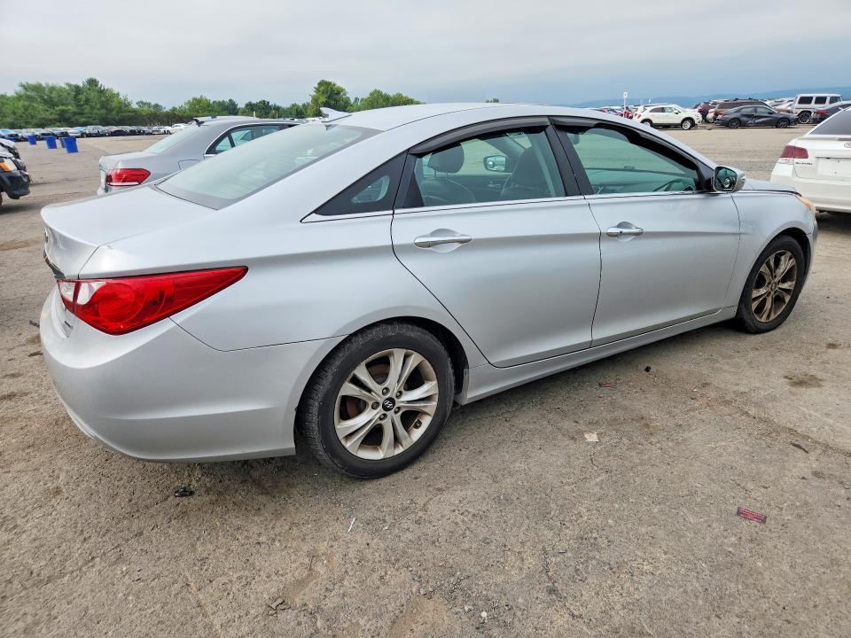 2013 Hyundai Sonata VIN 5NPEC4AC9DH725683 COPART salvage auction — FRONT END, Pa - Certificate Of Salvage, sold $575 on 2026-07-14 (photo 3)