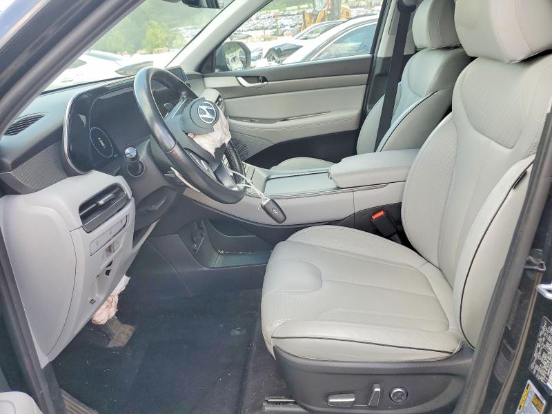 2024 Hyundai Palisade VIN KM8R4DGE8RU677853 COPART salvage auction — FRONT END, Ny - Certificate Of Title, sold $12,700 on 2026-09-02 (photo 7)