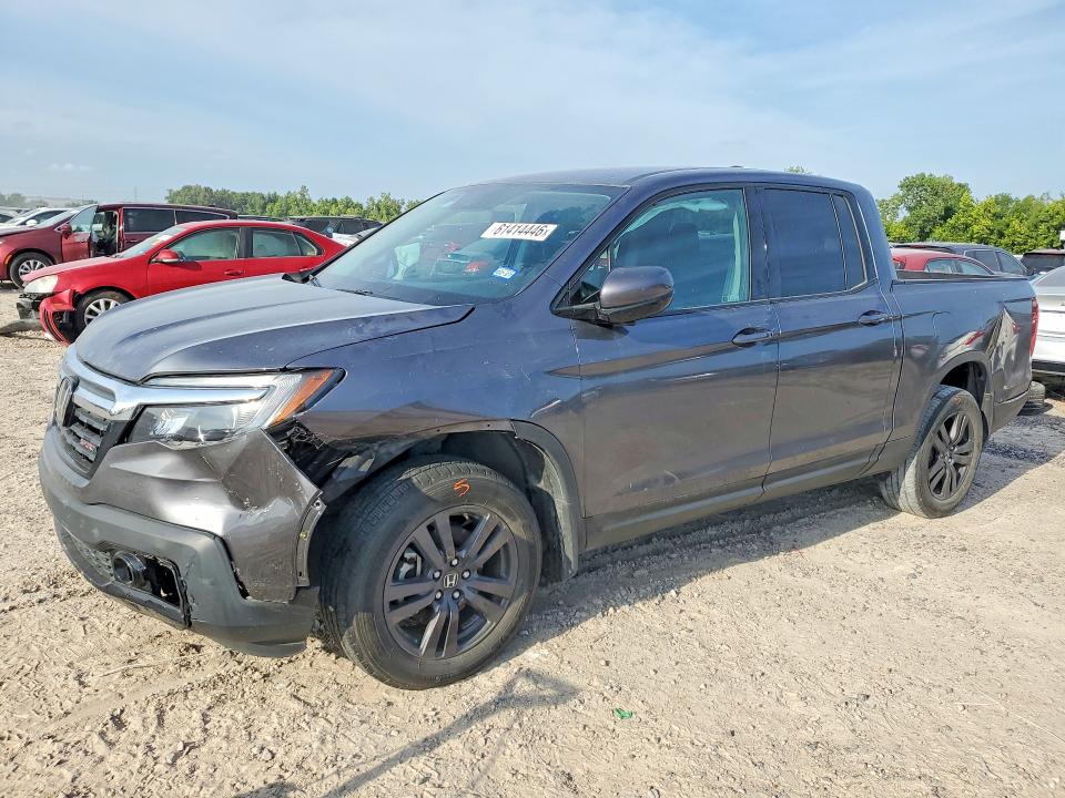 2020 Honda Ridgeline VIN 5FPYK3F1XLB018176 — COPART salvage auction photo