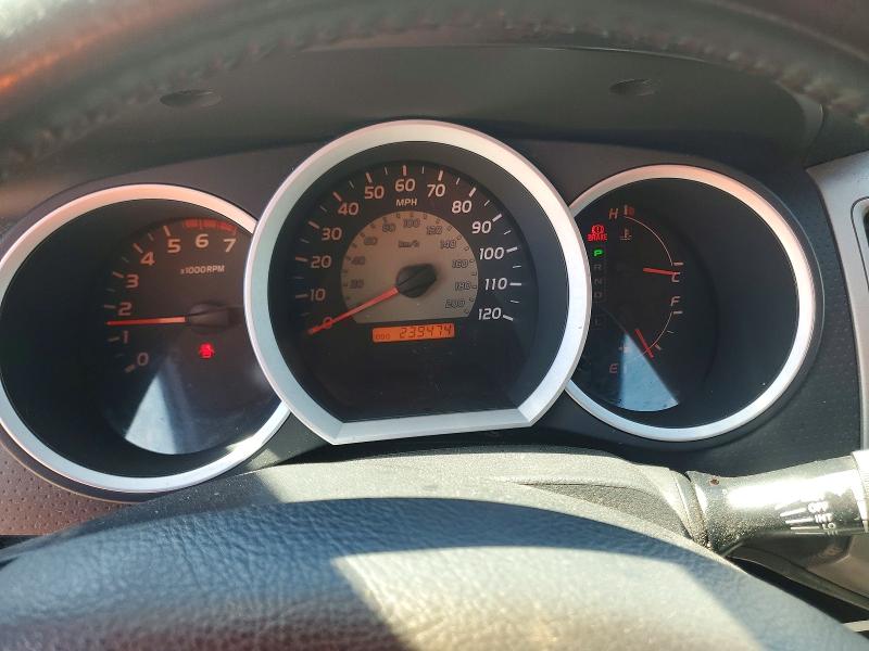 2007 Toyota Tacoma VIN 5TEKU72N47Z389864 COPART salvage auction — REAR END, Ca - Salvage Certificate, sold $200 on 2026-07-21 (photo 9)