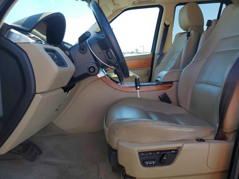2009 Land rover Range rover sport VIN SALSK25429A197621 COPART salvage auction — ROOF, Ca - Salvage Certificate, sold $1,200 on 2026-07-27 (photo 7)