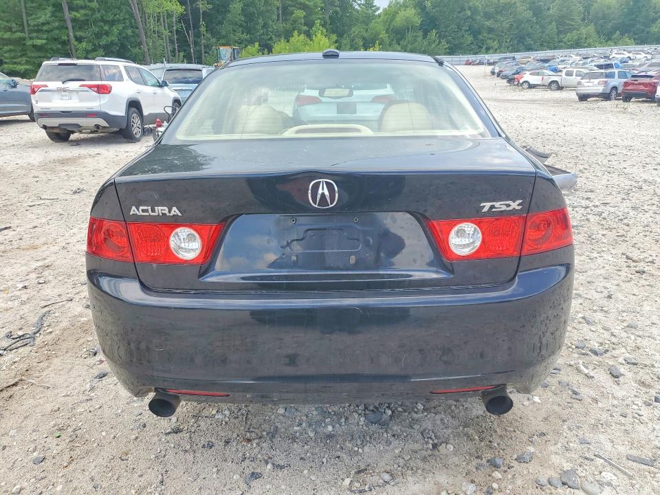 2005 Acura Tsx VIN JH4CL96995C020038 COPART salvage auction — FRONT END, Ma - Cert Of Title-Reconstrctd Coll, sold $200 on 2026-07-29 (photo 6)