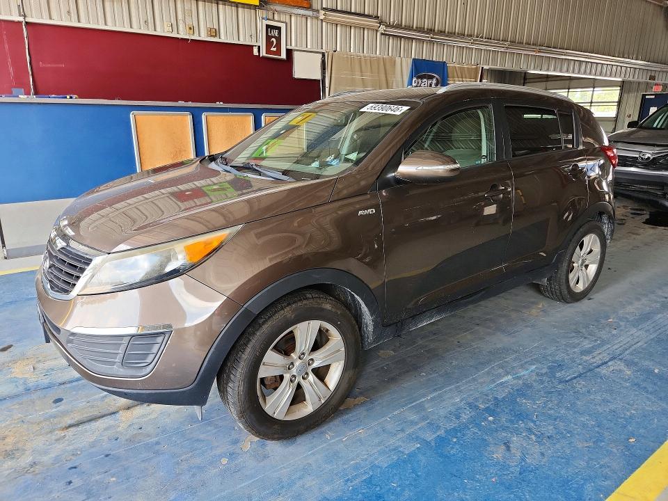 2011 Kia Sportage VIN KNDPBCA2XB7052773 COPART salvage auction — MECHANICAL, Mt - Certificate Of Title, sold $1,300 on 2026-07-20 (photo 1)