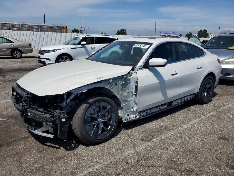 2025 BMW I4 VIN WBY23HD03SFU96046 — COPART salvage auction photo