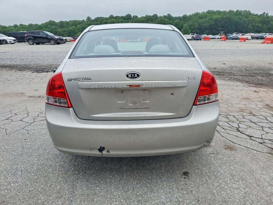 2008 Kia Spectra VIN KNAFE121485547033 COPART salvage auction — FRONT END, PA - CERTIFICATE OF SALVAGE, sold $150 on 2026-07-23 (photo 6)
