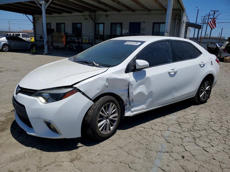 2014 Toyota Corolla VIN 5YFBURHEXEP095908 COPART salvage auction — SIDE, Salvage Title, sold $1,450 on 2026-07-27 (photo 1)