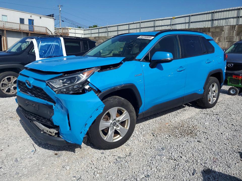 2020 Toyota Rav 4 VIN JTMRWRFV6LD548451 COPART salvage auction — FRONT END, Oh - Cert Of Title-Salvage, sold $300 on 2026-07-24 (photo 1)