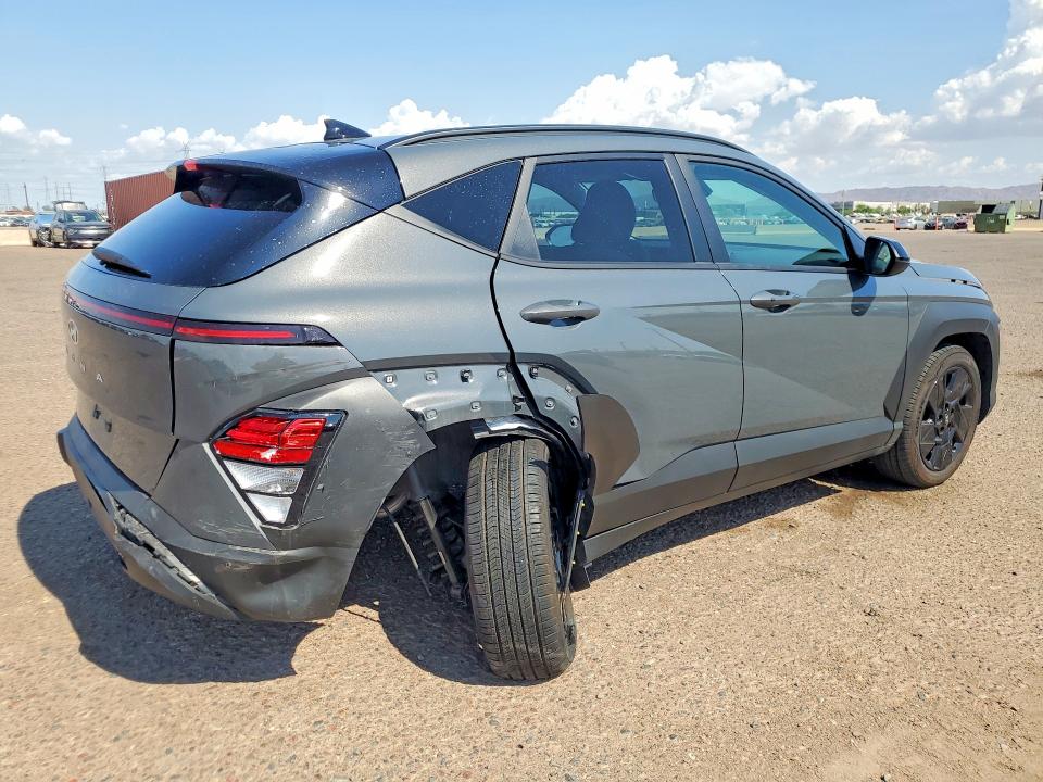 2026 Hyundai Kona VIN KM8HF3AB6TU435827 COPART salvage auction — REAR END, Ca - Certificate Of Title, sold $2,000 on 2026-07-27 (photo 3)