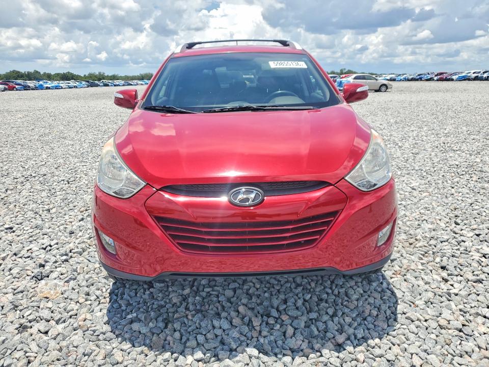 2013 Hyundai Tucson VIN KM8JU3AC6DU689572 COPART salvage auction — REAR END, FL - CERT OF TITLE SLVG REBUILDABLE, sold $2,350 on 2026-07-17 (photo 5)