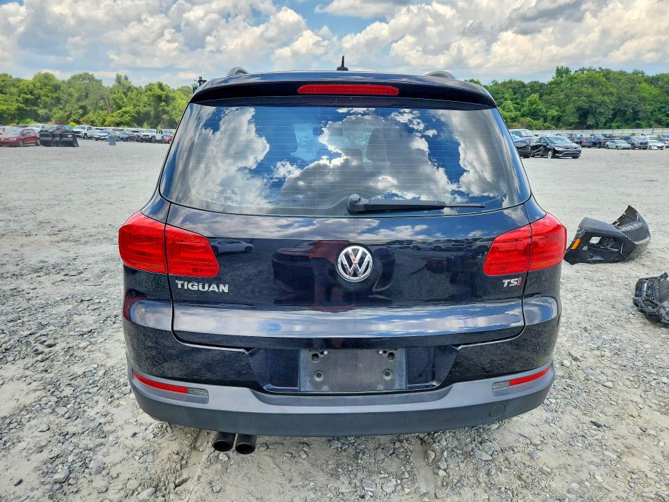 2016 Volkswagen Tiguan VIN WVGAV7AX6GW599113 COPART salvage auction — FRONT END, Ga - Cert Of Title-Salvage, sold $750 on 2026-08-06 (photo 6)