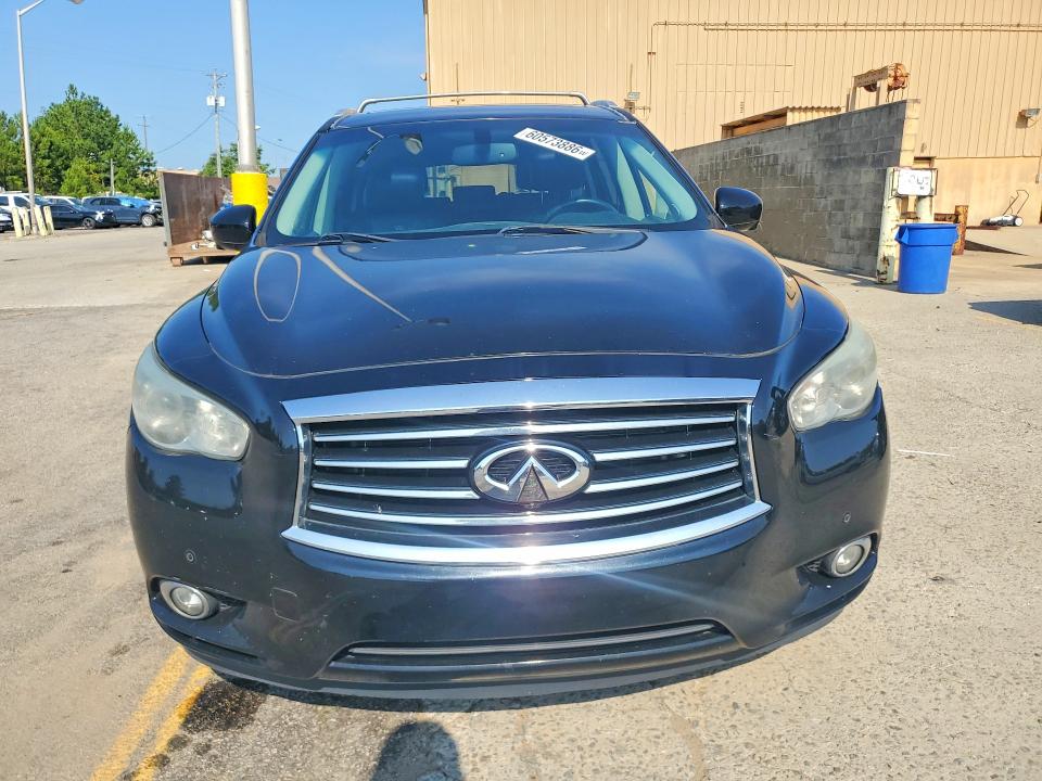2013 Infiniti Jx VIN 5N1AL0MM0DC336028 COPART salvage auction — MINOR DENT/SCRATCHES, Sc - Cert Of Title-Salvage Non-Rem, sold $300 on 2026-07-31 (photo 5)