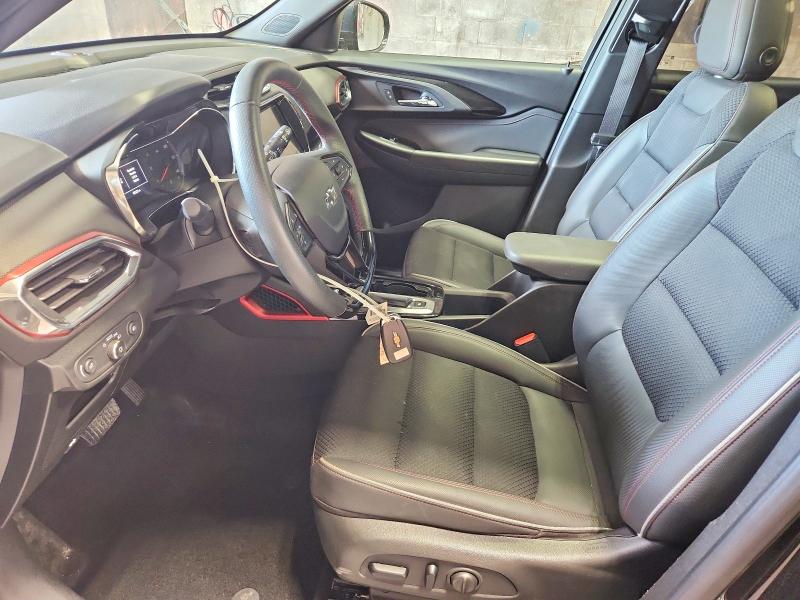 2021 Chevrolet Trailblazer VIN KL79MUSL0MB135237 COPART salvage auction — FRONT END, Ny - Mv-907A Salvage Certificate, sold $4,950 on 2026-07-27 (photo 7)