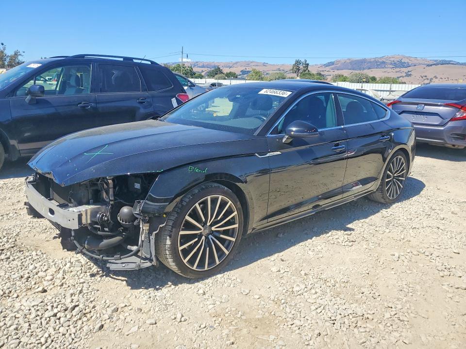 2018 Audi A5 VIN WAUBNCF5XJA128267 — COPART salvage auction photo