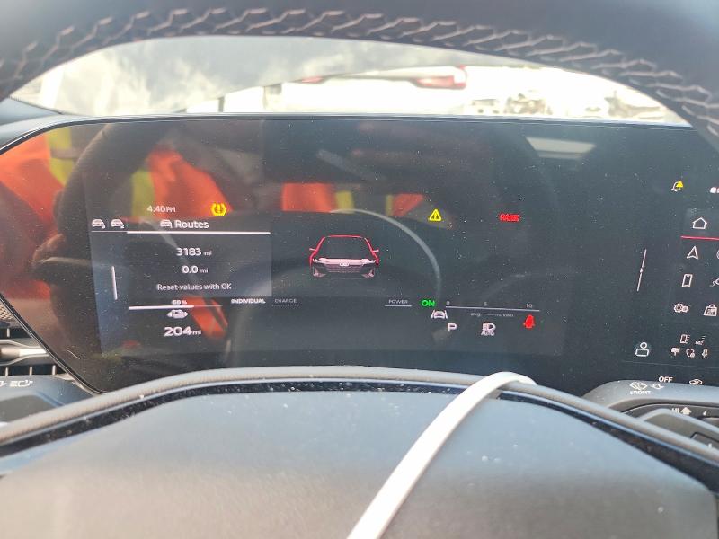 2025 Audi S6 VIN WAU3EAGH0SA020968 COPART salvage auction — REAR END, CA - SALVAGE CERTIFICATE, sold $27,250 on 2026-09-08 (photo 9)