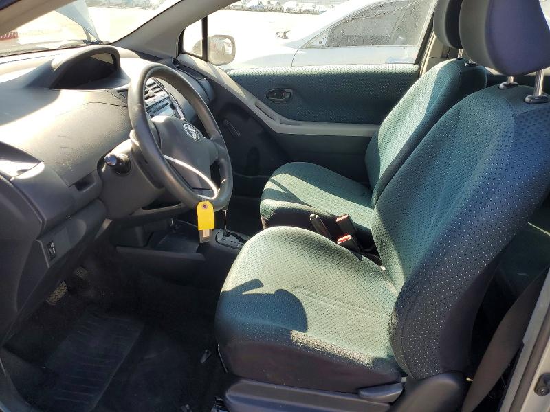 2007 Toyota Yaris VIN JTDJT923475055636 COPART salvage auction — MECHANICAL, CA - DIS/DLR/EXP APP FOR DUP CLEAN, sold $500 on 2026-07-30 (photo 7)