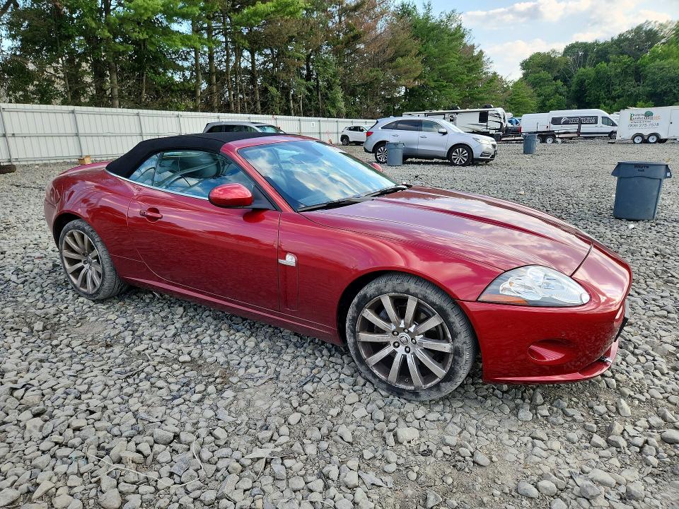 2009 Jaguar Xk series VIN SAJWA44B195B28861 COPART salvage auction — MINOR DENT/SCRATCHES, NJ - CERT OF TITLE-SALVAGE (P), sold $4,650 on 2026-07-20 (photo 4)